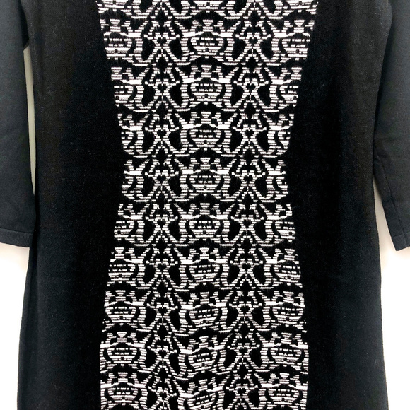 Nine West Black and White Sweater Dress - Picture 2 of 6